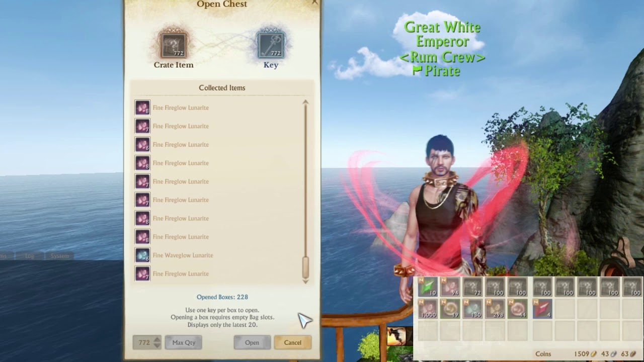Archeage Retribution - Opening 1000 Silver Crates.