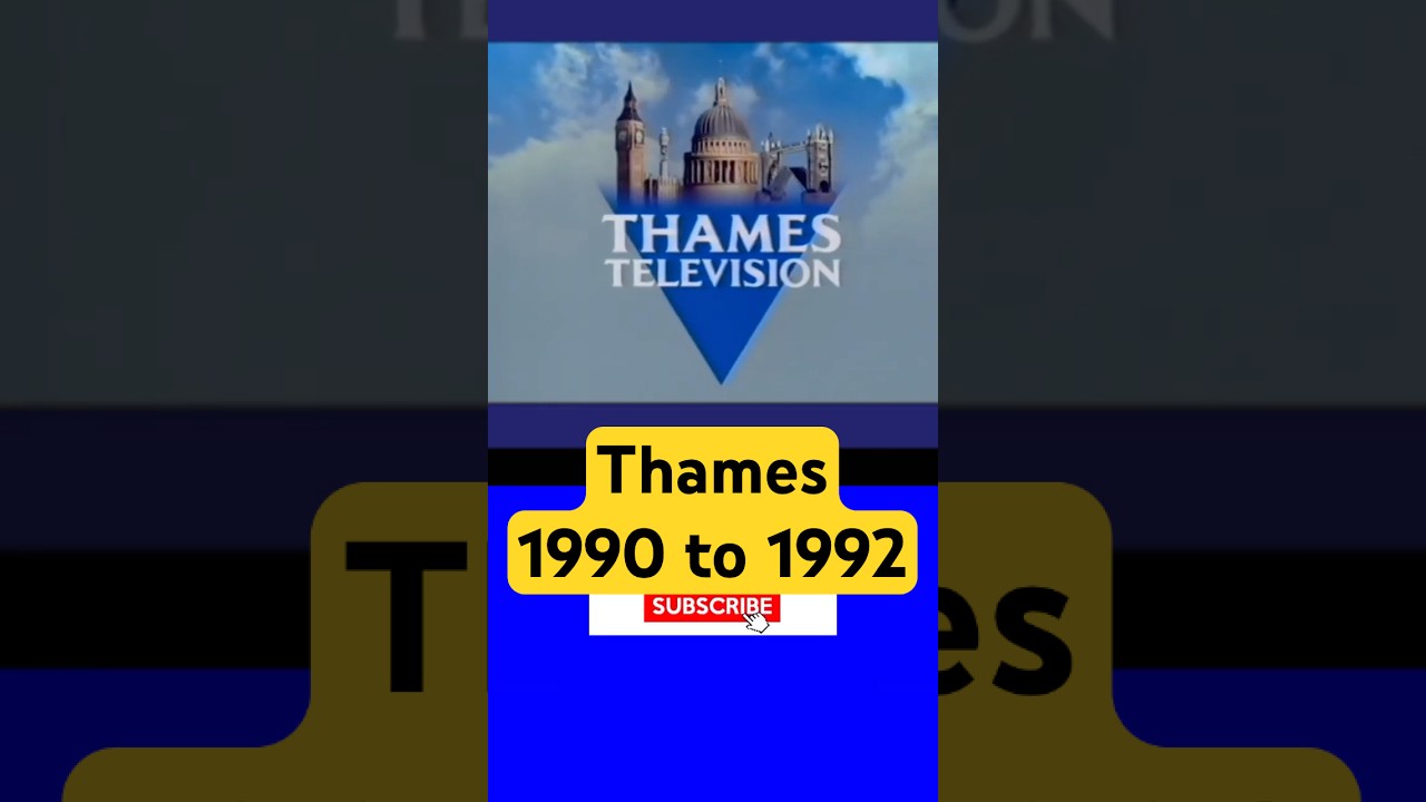Thames Television Ident 1990 to 1992 #thames #itv #itv1
