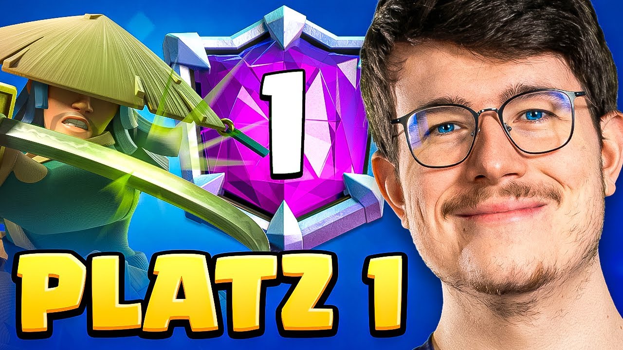 😱🥇PLATZ 1 DER WELT mit 2.5 RONIN CYCLE&hellip; (unfassbare Spielz&uuml;ge) | Clash Royale Deutsch