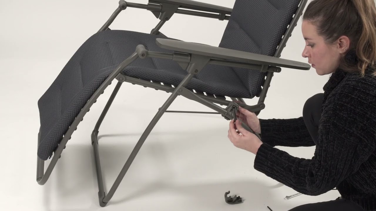 TUTO &ndash; Comment remplacer les glissi&egrave;res de son Relax LAFUMA MOBILIER ?