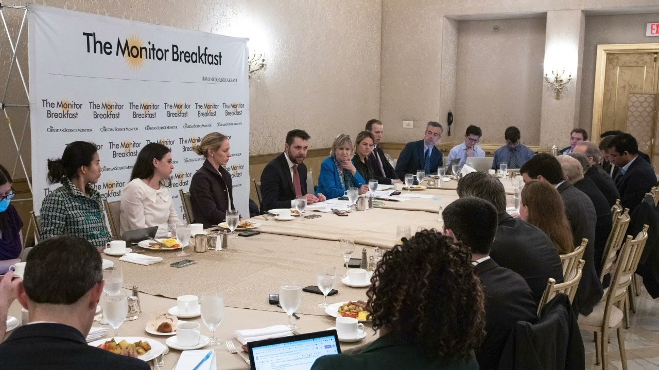 The Christian Science Monitor Breakfast &ndash; NEC Director Brian Deese &ndash;April 6, 2022