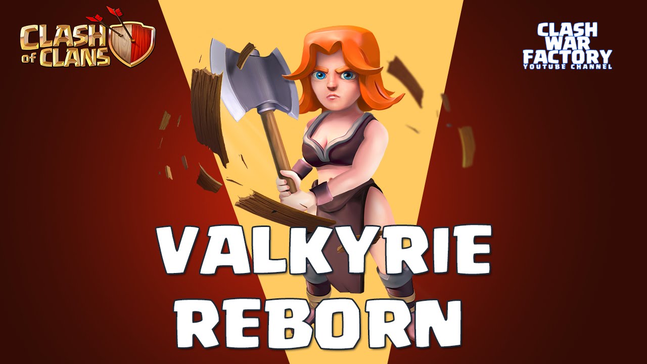 Clash of Clans  - Valkyrie level 5 devastated a TH11