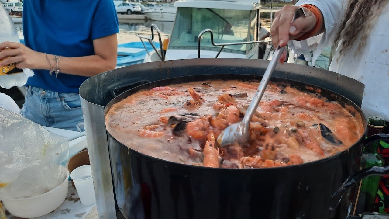 Fischerfest am Hafen von. Ližnjan #kroatien #istrien #reisevlog #reisetipps #reisedoku #urlaub #2024