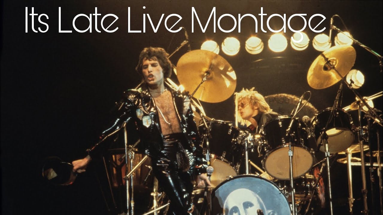 Queen- It's Late Live 8mm Film Montage (1977, 1978,1979) [Read Desc]