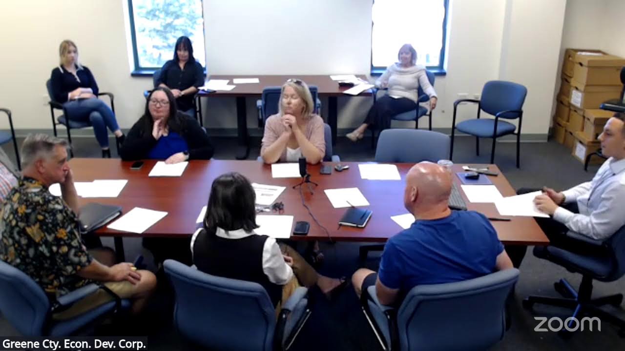 Greene County Economic Dev. Corp meeting 10/1/2025