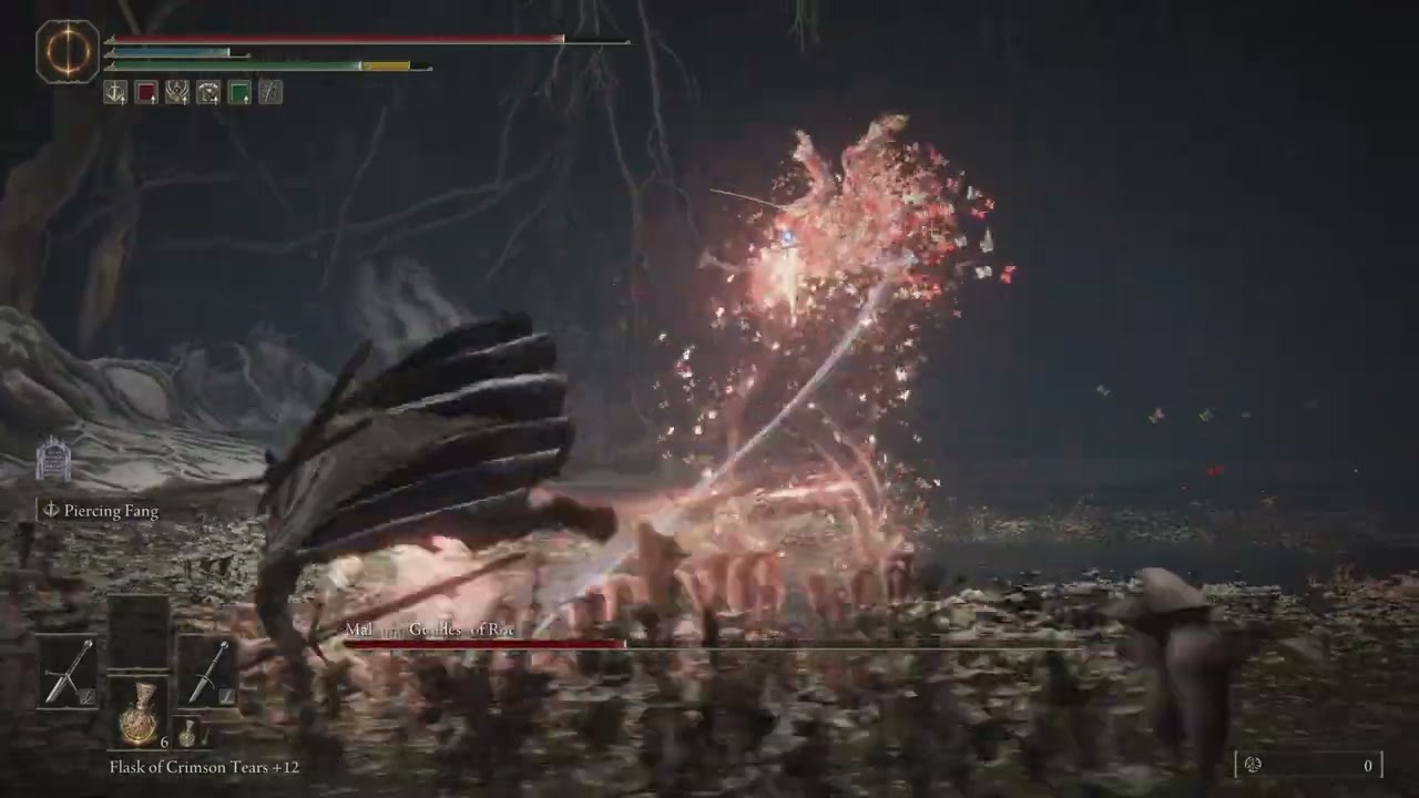 Malenia no summons Claymore and Bastard Sword with Piercing Fang