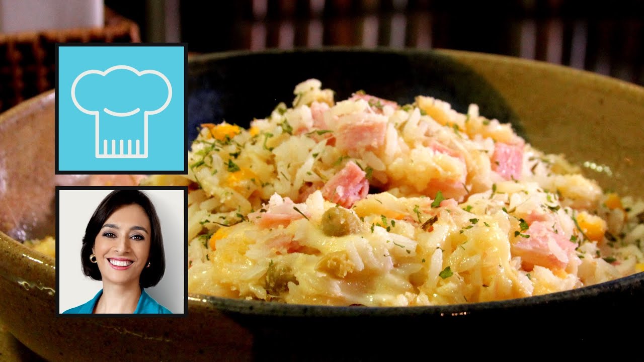 Receita Rápida: Arroz de Forno