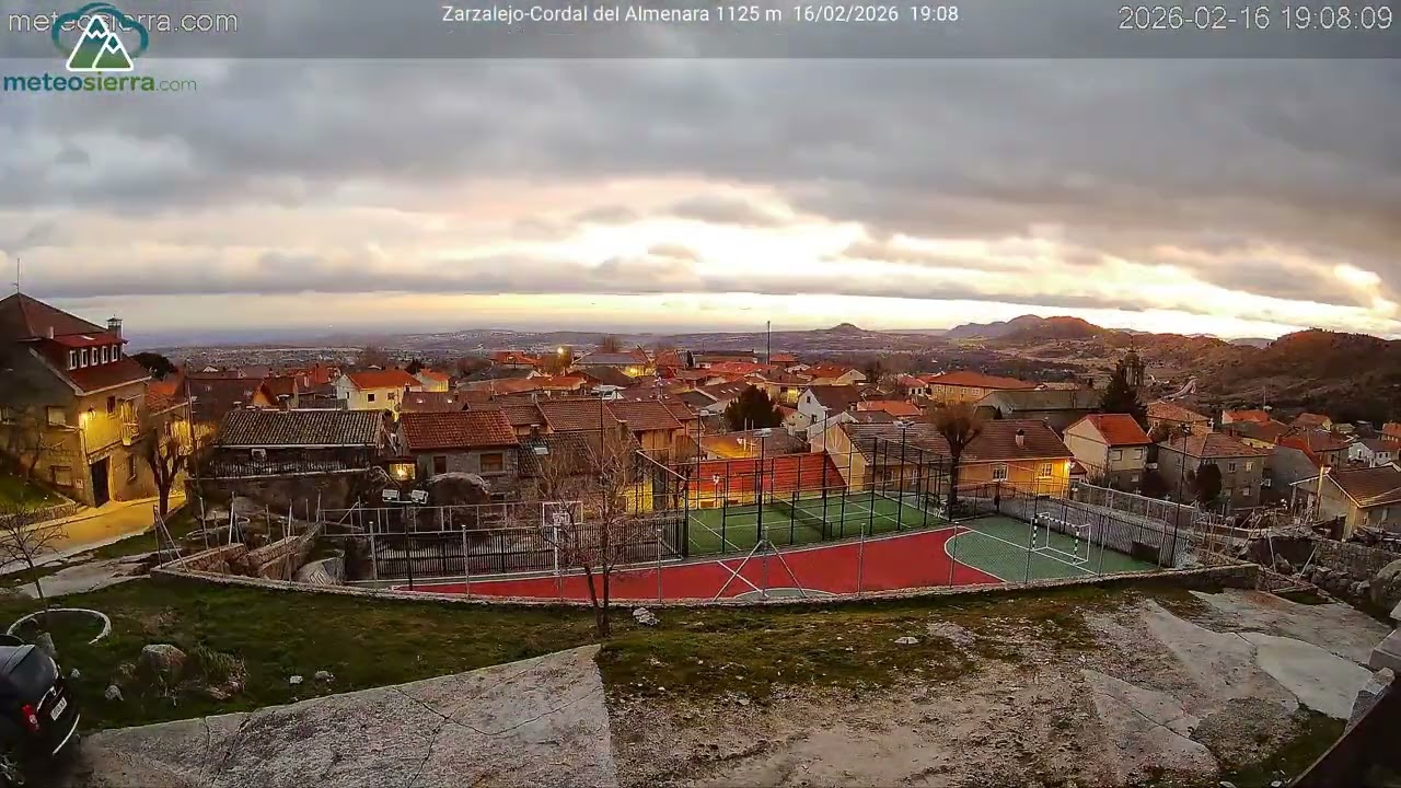 Zarzalejo ☀️🌧️🌚️ Timelapse Febrero de 2026 🕕️