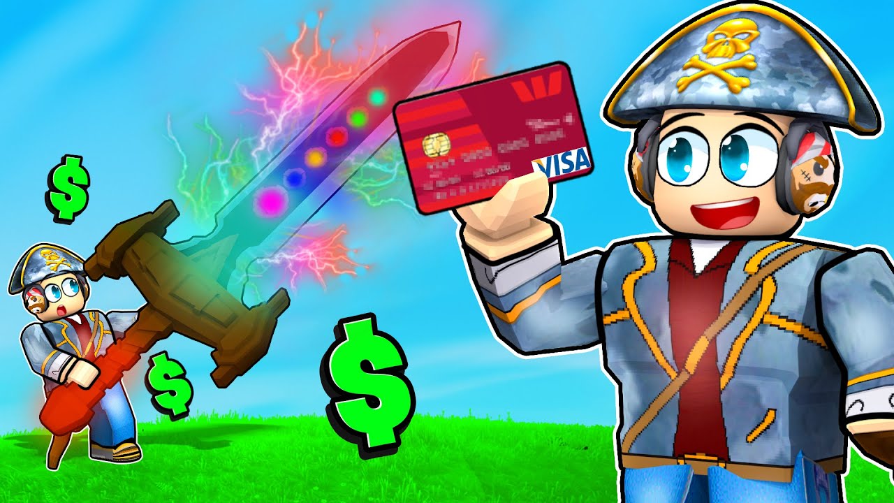 SPENDO 100.000 ROBUX PER LA SPADA PIU POTENTE DI ROBLOX!