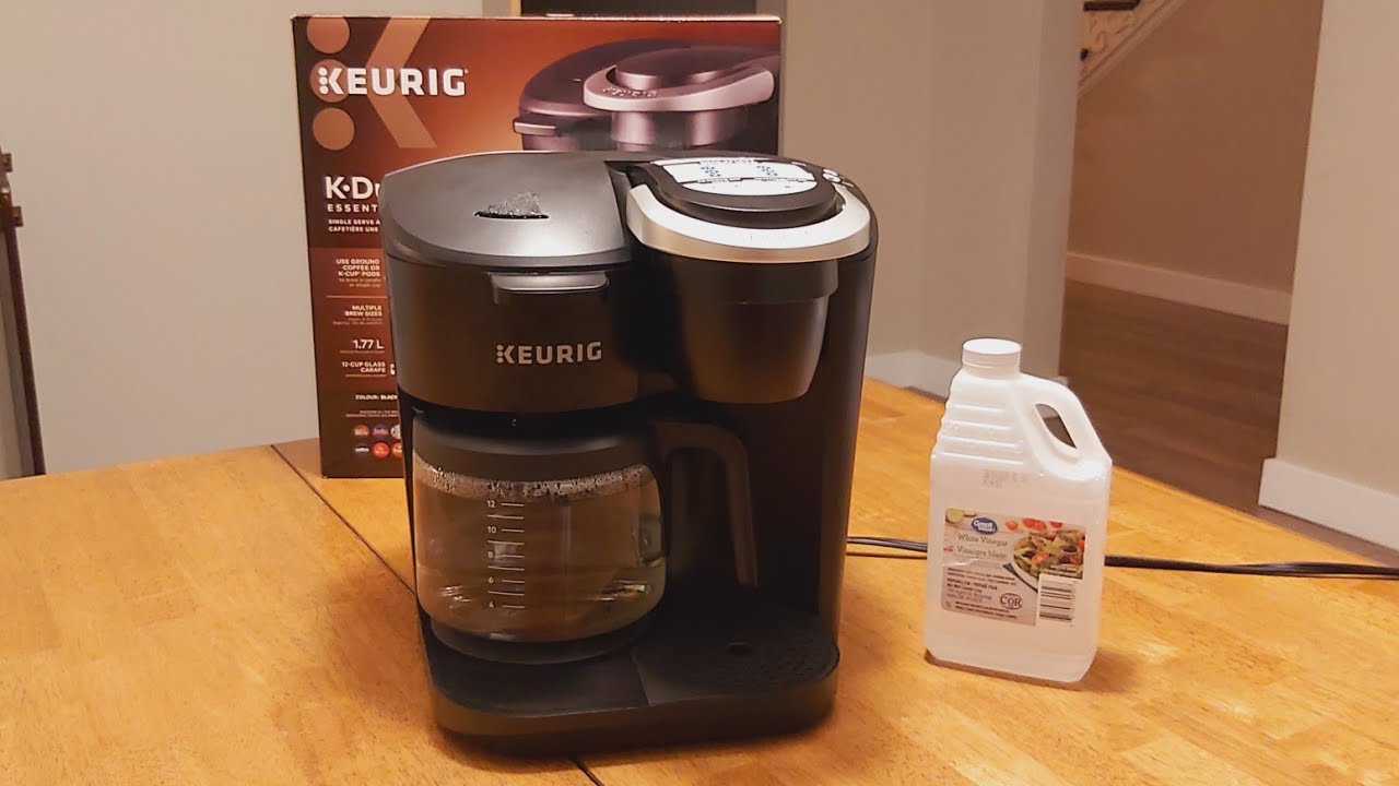 How To Descale Keurig K-Duo Essentials With Vinegar