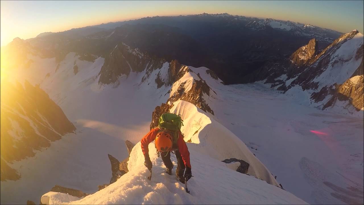 Kuffner Ridge Mont Maudit 20-7-2016