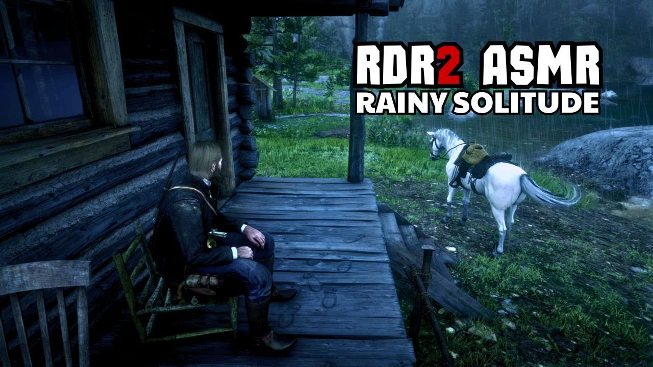 Arthur’s Rainy Solitude at Hamish Sinclair’s Cabin | RDR2 ASMR Ambience