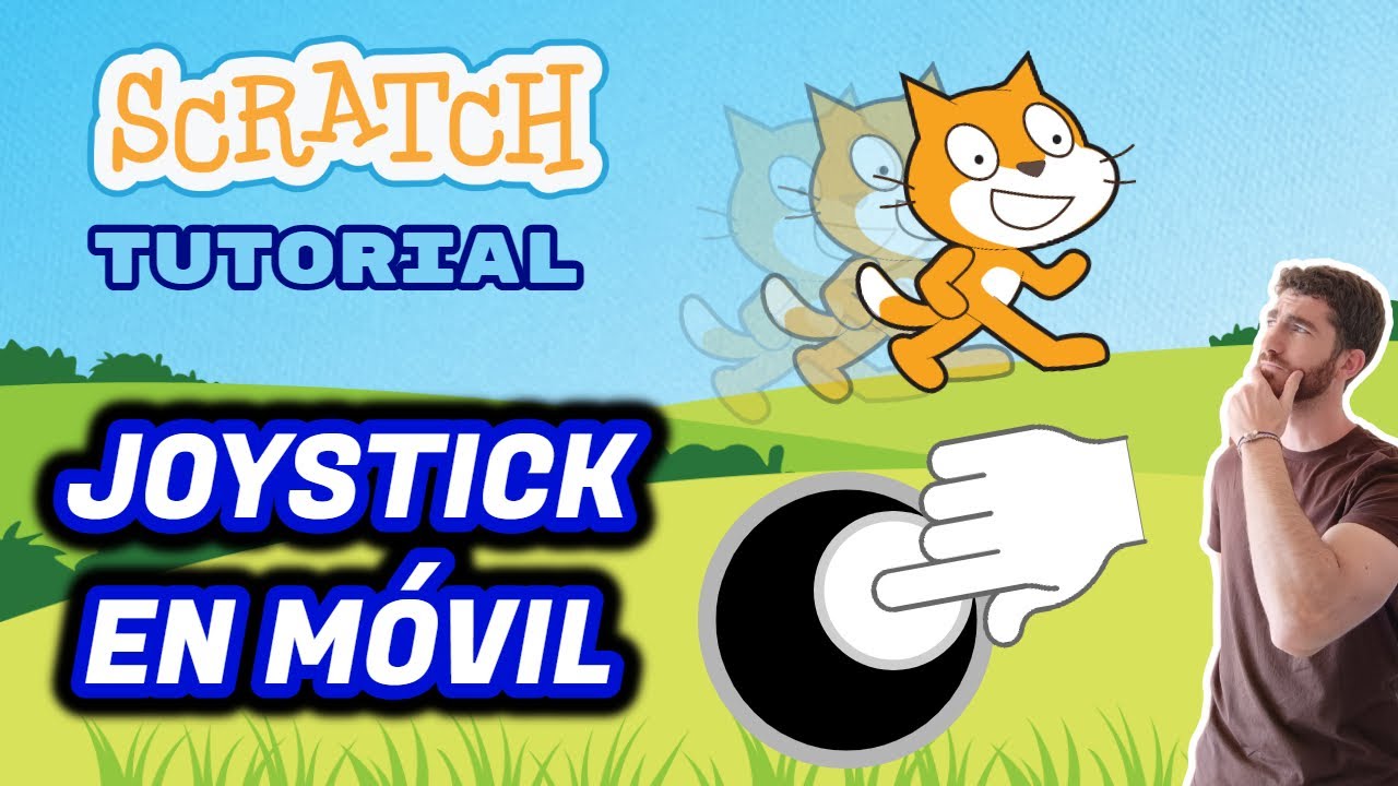 Cómo hacer un JOYSTICK para MÓVIL | Juegos compatibles con celular - Tutorial Scratch 3.0 en español