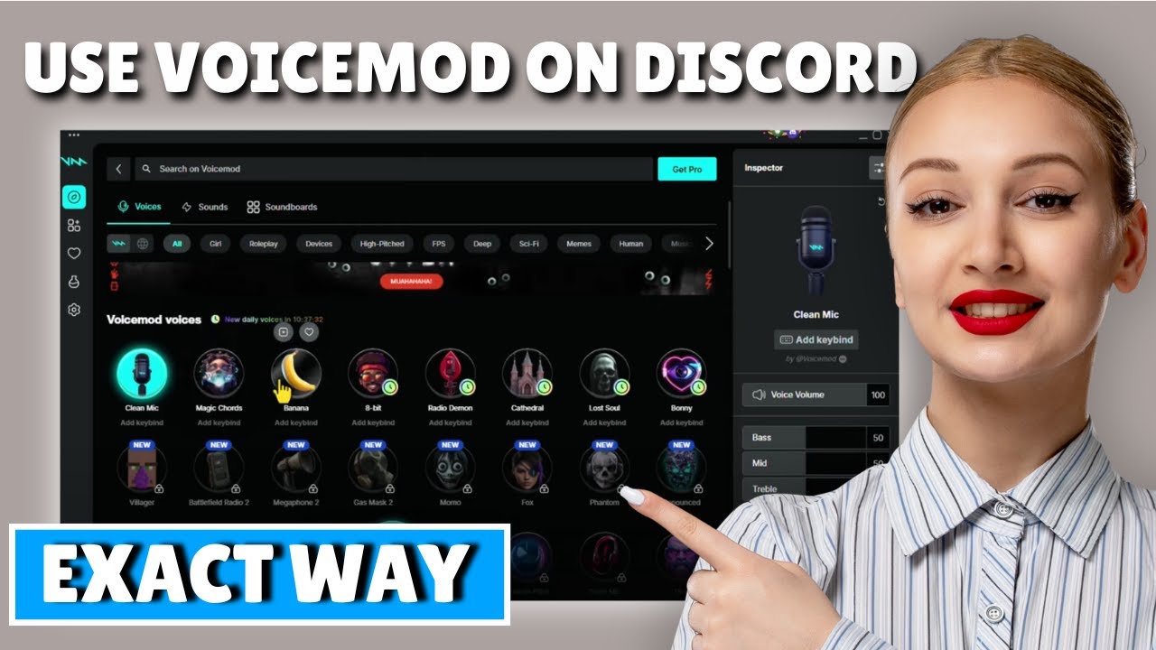 Как использовать VoiceMod в Discord (2026)