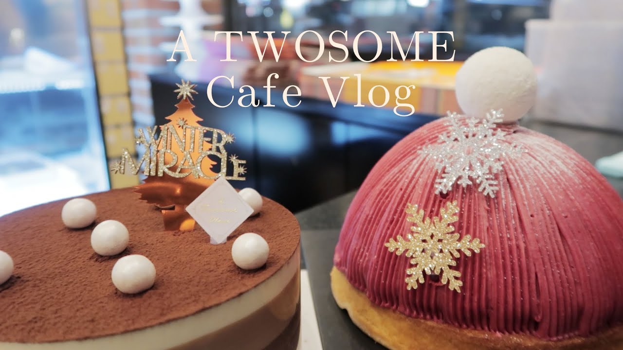 🎄🍰 Вот твой рождественский торт🍓🍰Korean Cafe Vlog # 41