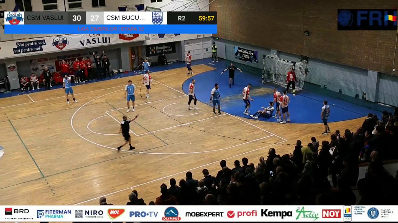 CSM VASLUI - CSM BUCURESTI | LIGA ZIMBRILOR | ETAPA 12