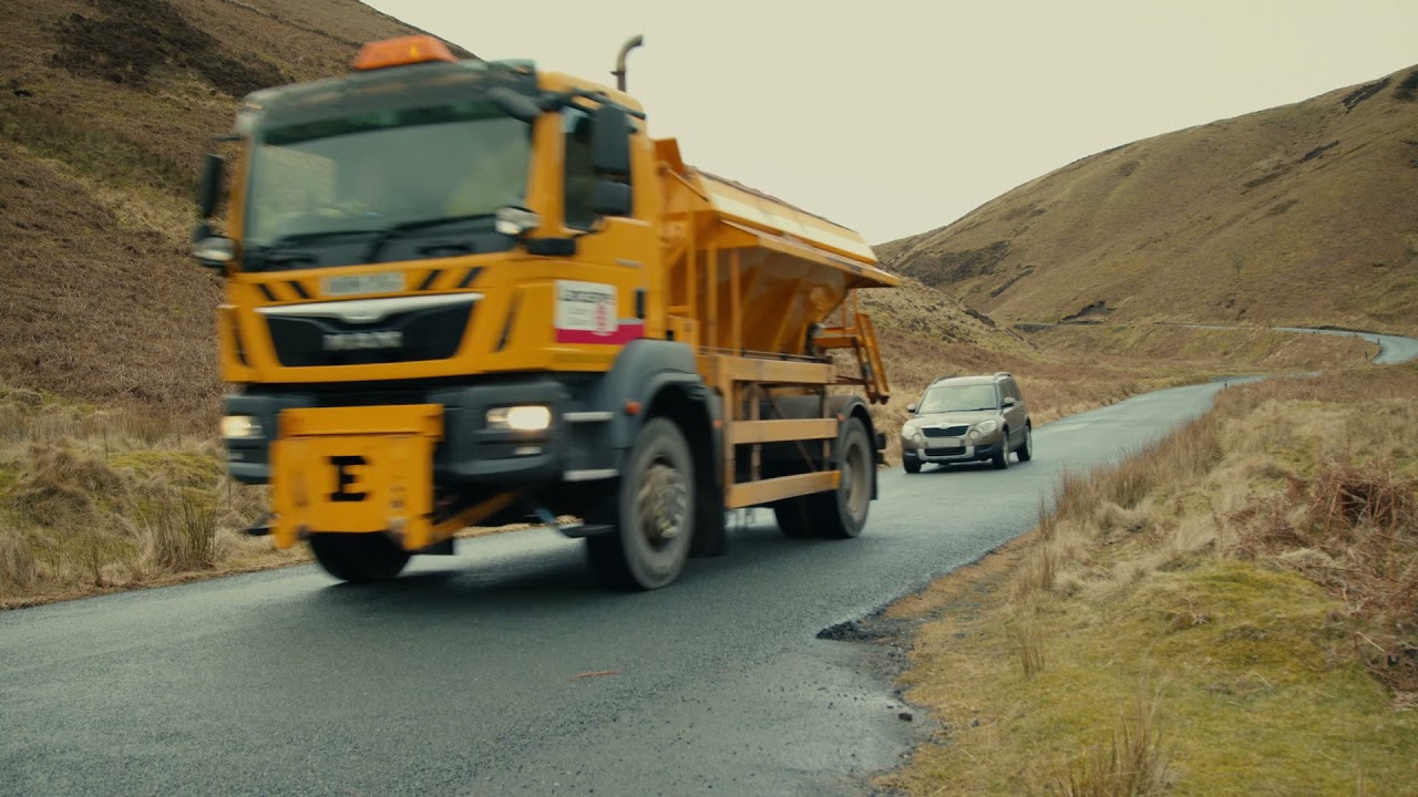 A day in the life of a #LancsWinter gritter driver