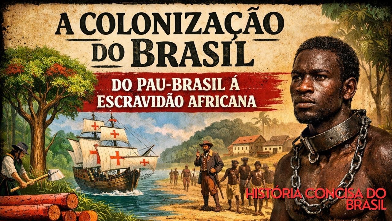 A Colonização do Brasil: Do Pau-Brasil à Escravidão Africana | Como Portugal Construiu Seu Império