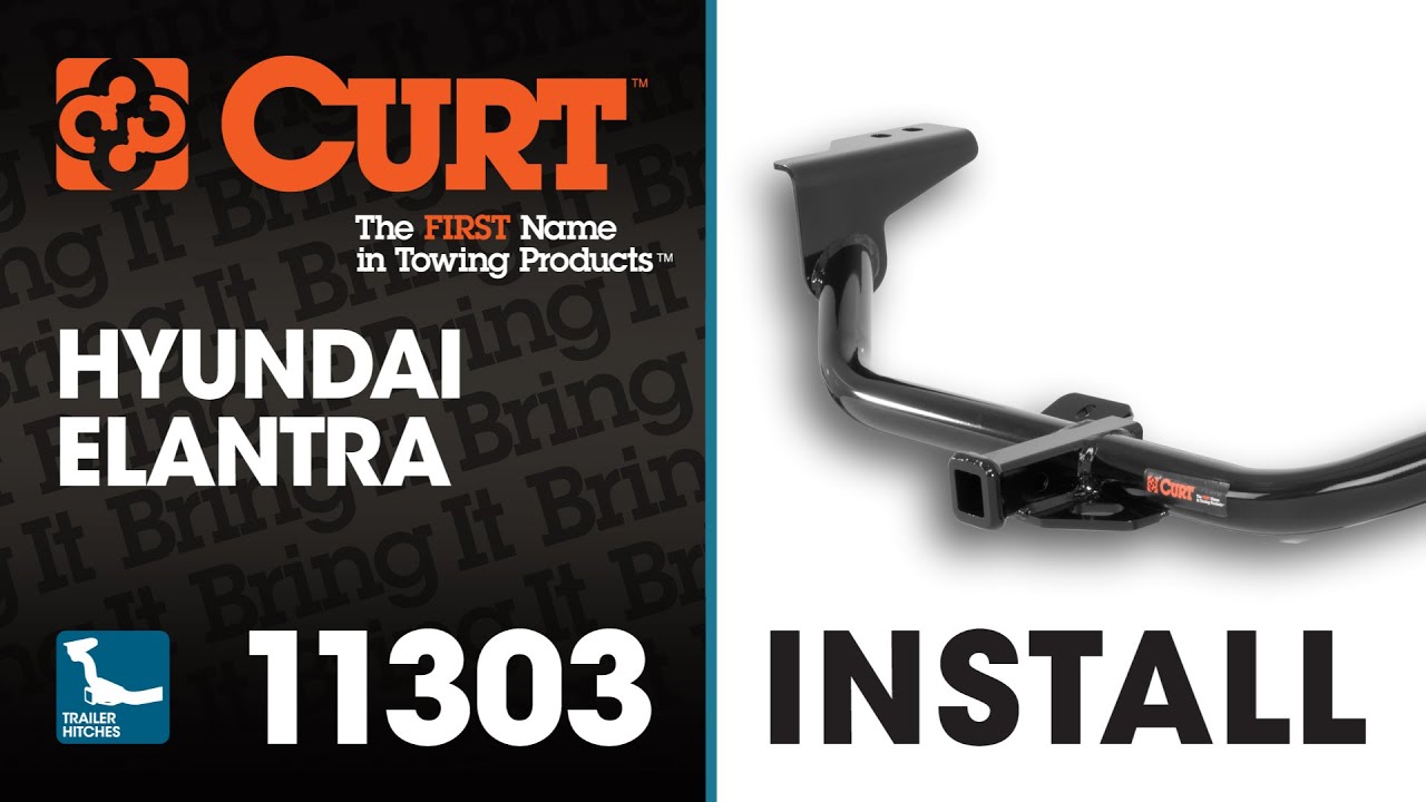 Trailer Hitch Install: CURT 11303 on a Hyundai Elantra