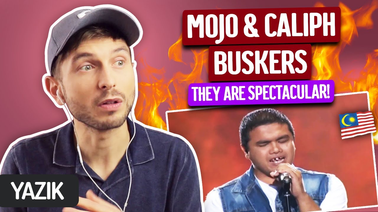 YAZIK reacts to ROMANCINTA - MOJO & Caliph Buskers | #AJL29