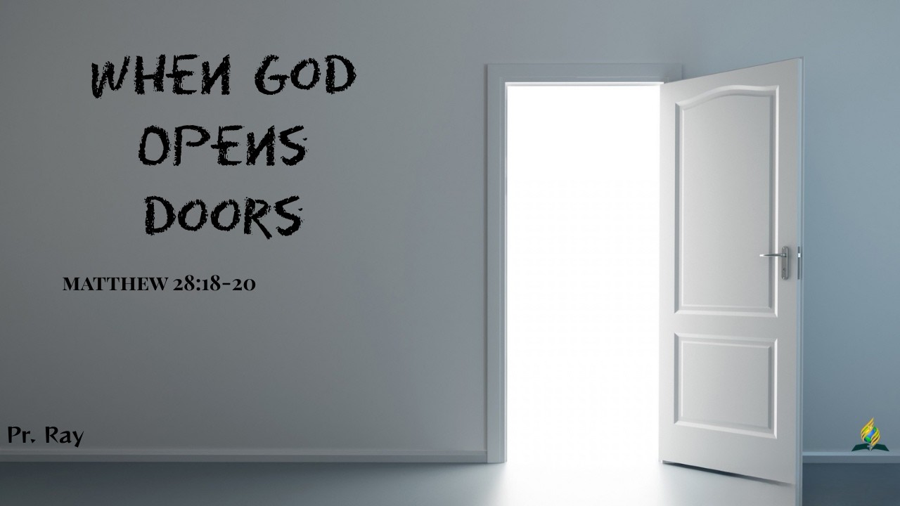 God Opens Doors (Pr. Ray) | Sabbath Worship Service LIVE! | February 28, 2026