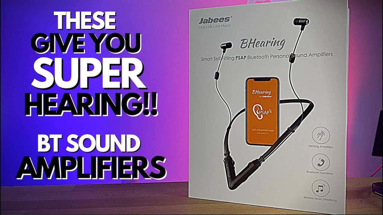 JABEES BHEARING &mdash; Персональные усилители звука! Новые потрясающие Bluetooth-наушники, которые поз...