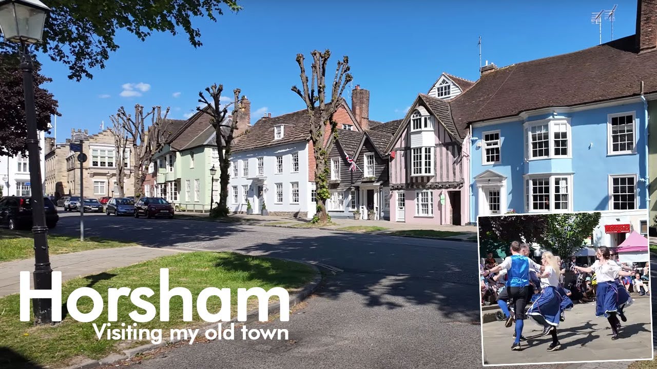 Visiting England - Horsham - English Market Town - Southwater - Travel Vlog