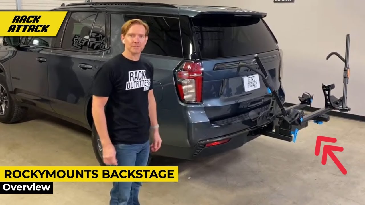 RockyMounts BackStage Platform SwingAway Hitch Rack Overview (2020)