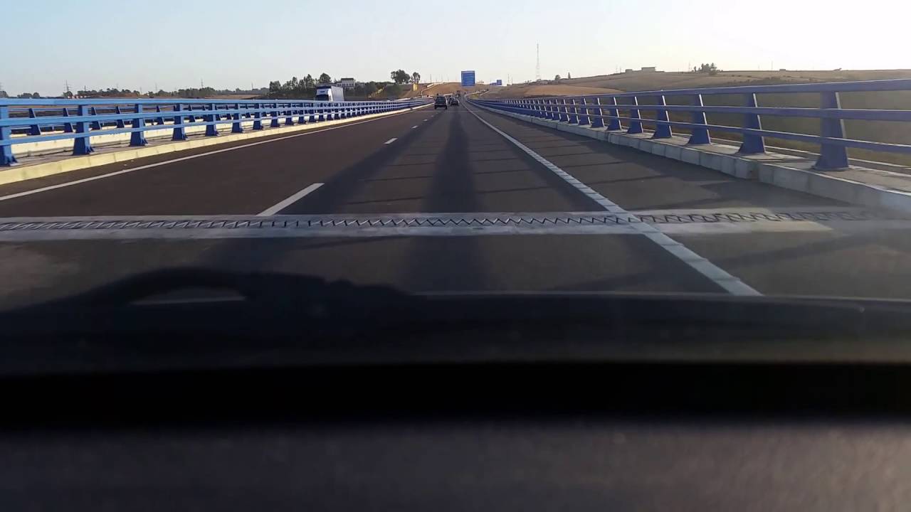 Balade en voiture autoroute de contournement de Rabat (06/08/2016)