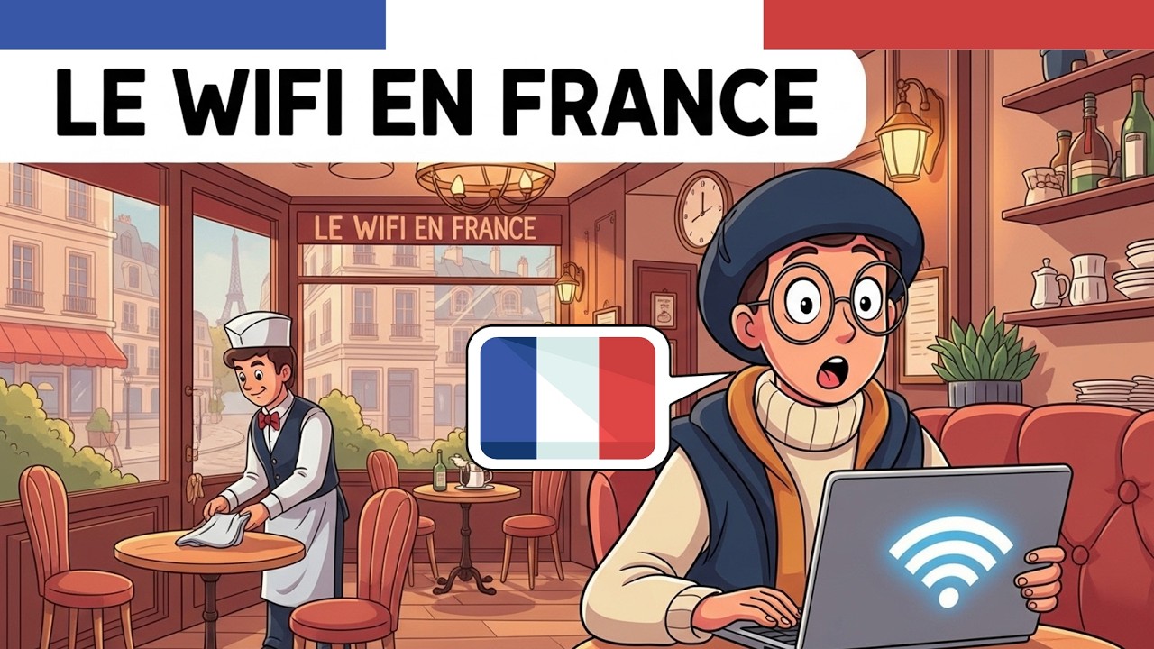 Apprendre le Français : Demander le mot de passe WiFi en Français | Français Pratique Podcast