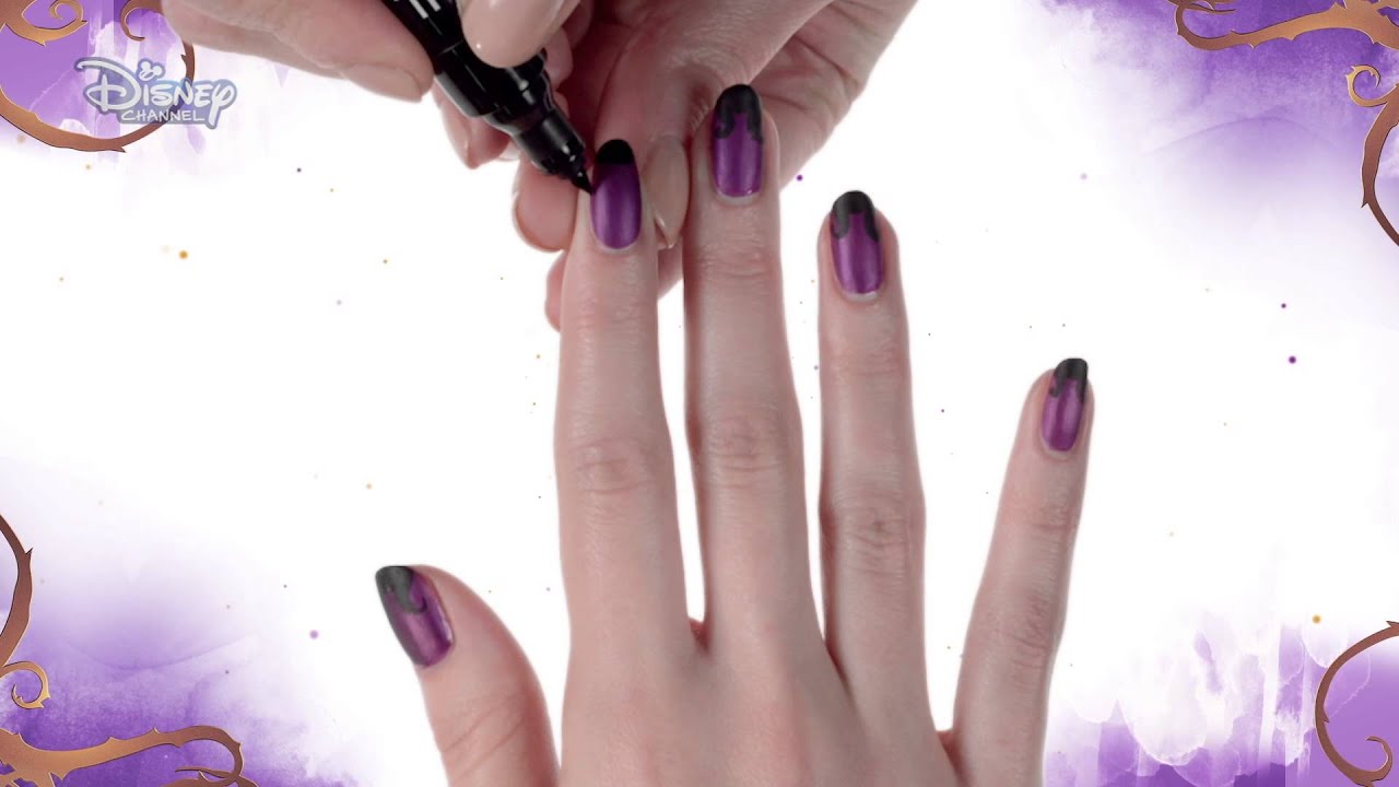 Nail Art Tutorials - Mal | Official Disney Channel Africa