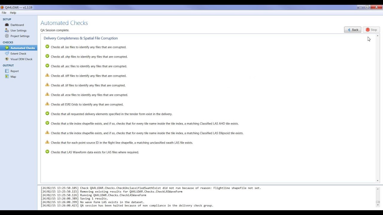 Tutorial 7 - QA Session Screen and Log file