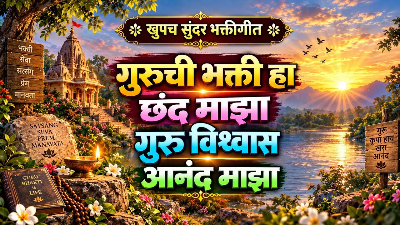 गुरुची भक्ती हा छंद माझा | गुरु विश्वास आनंद माझा 🙏 मनाला शांत करणारे सुंदर गीत | Nirankari song