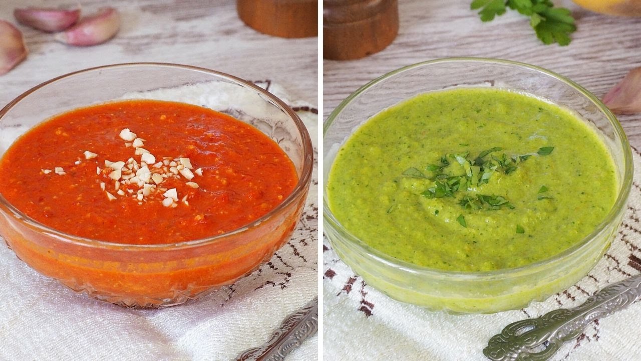 Receta de MOJO ROJO y Mojo VERDE | A mi estilo, para patatas, carnes y pescados