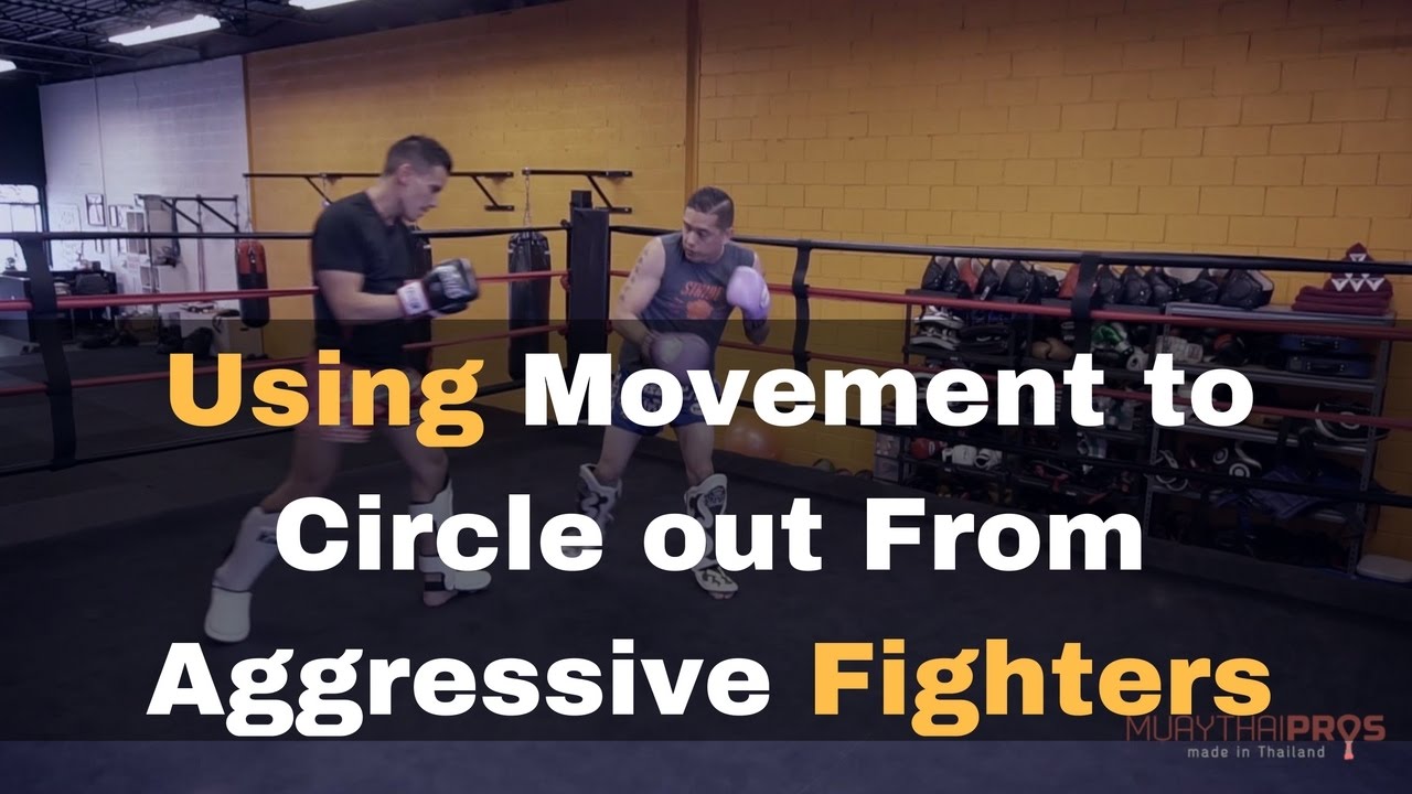 How to Counter Aggressive Opponents - Using Footwork to Circle Out