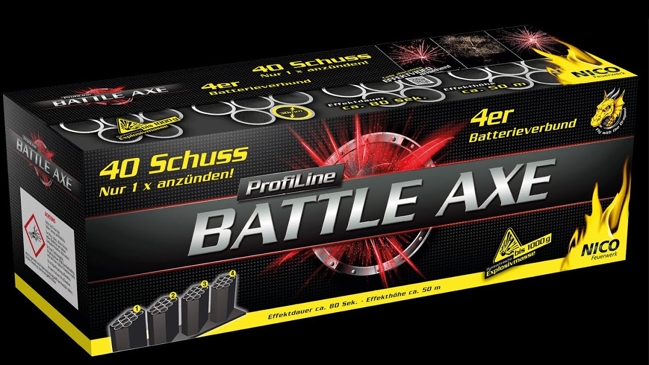 ProfiLine Battle Axe, 40 Schuss