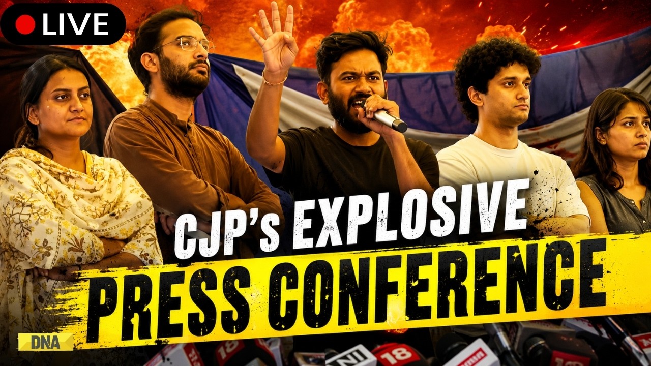CJP Protest Live: CJP Press Conference LIVE | Abhijeet Dipke LIVE Explosive PC | Delhi News Live