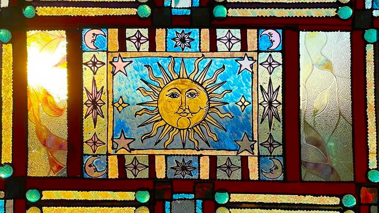 Transform Your Windows into Art: Stained Glass for Renters!