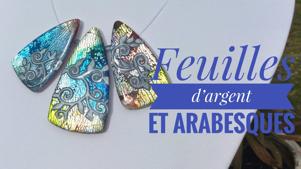 [TUTO] FEUILLE D’ARGENT ET ARABESQUES