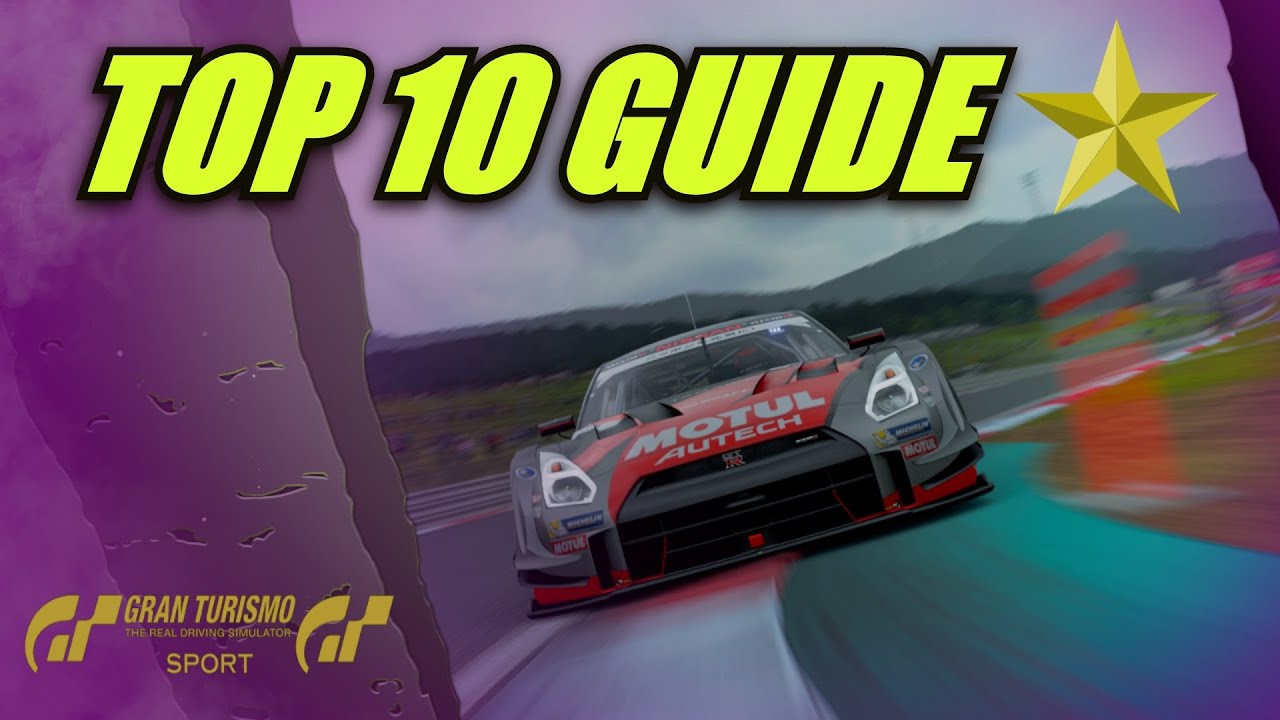 GT Sport FUJI GR.2 Top 10 Lap Guide Medium Tyres 1.29.002