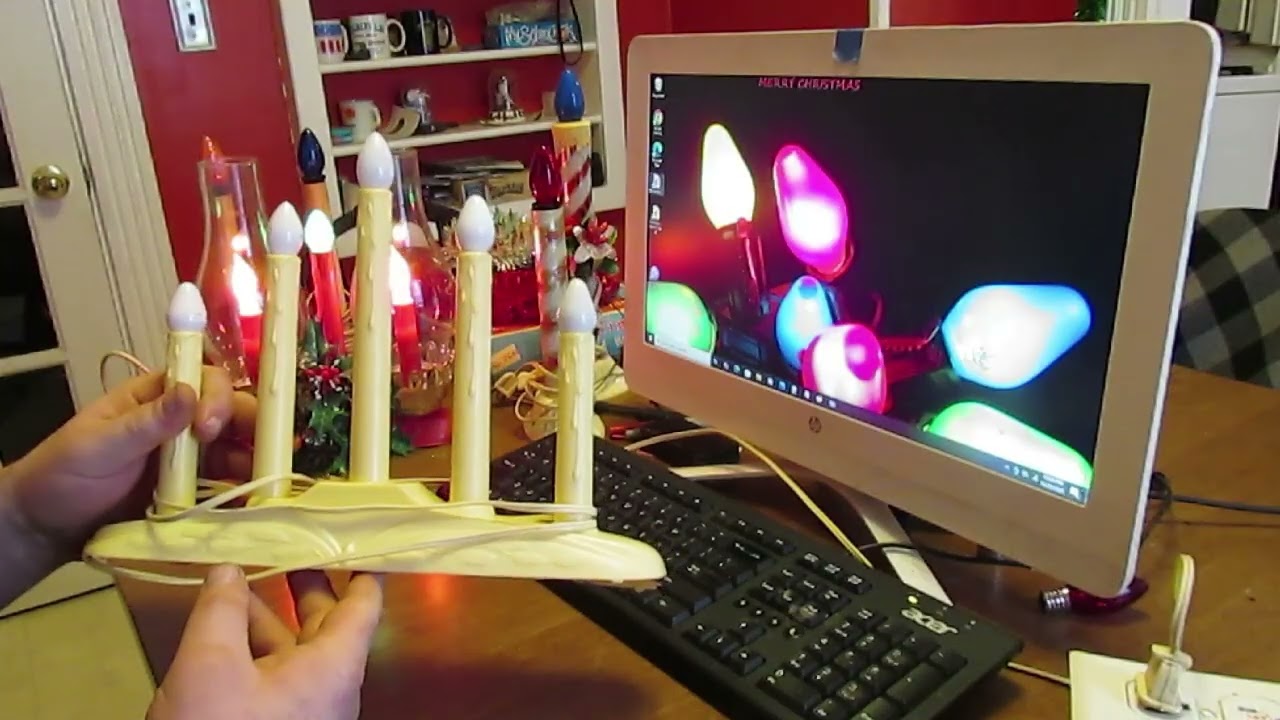 Classic Christmas Window Lighting