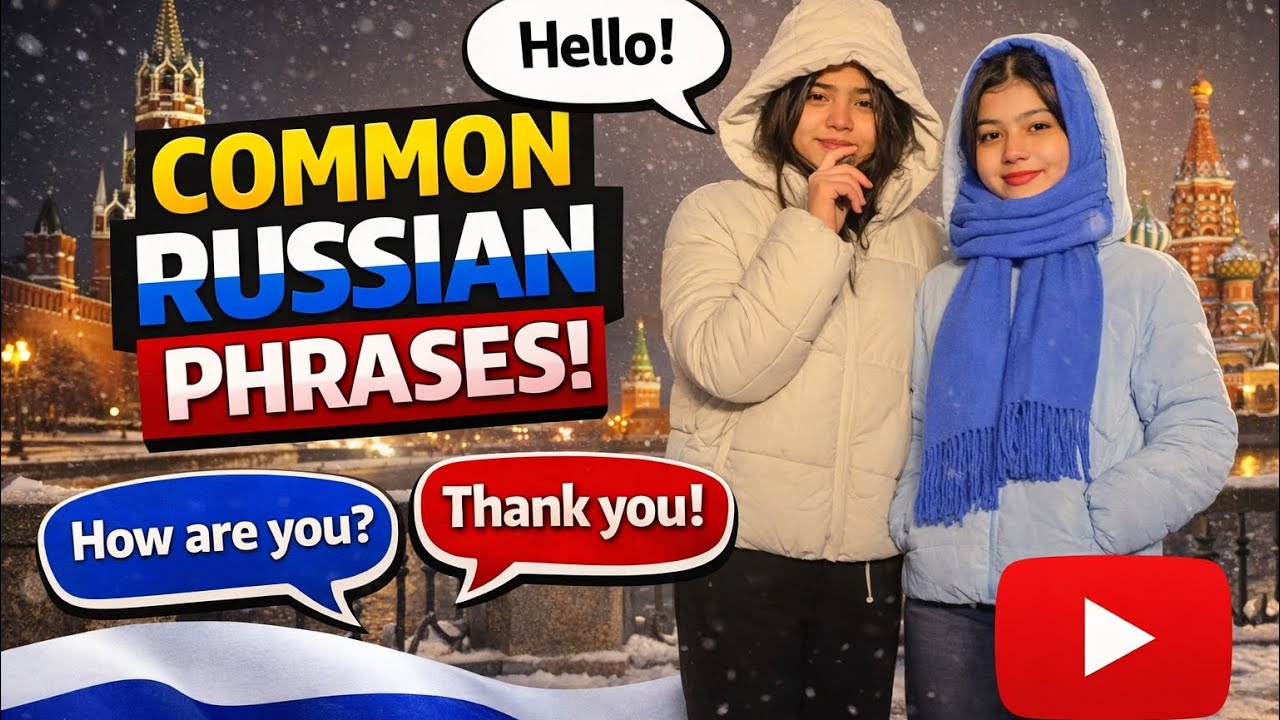 “Speak 🗣️ Russian in 4 minute 🇷🇺(Must - know Phrases)” #abroadinformation #russia #video #mustwatch 