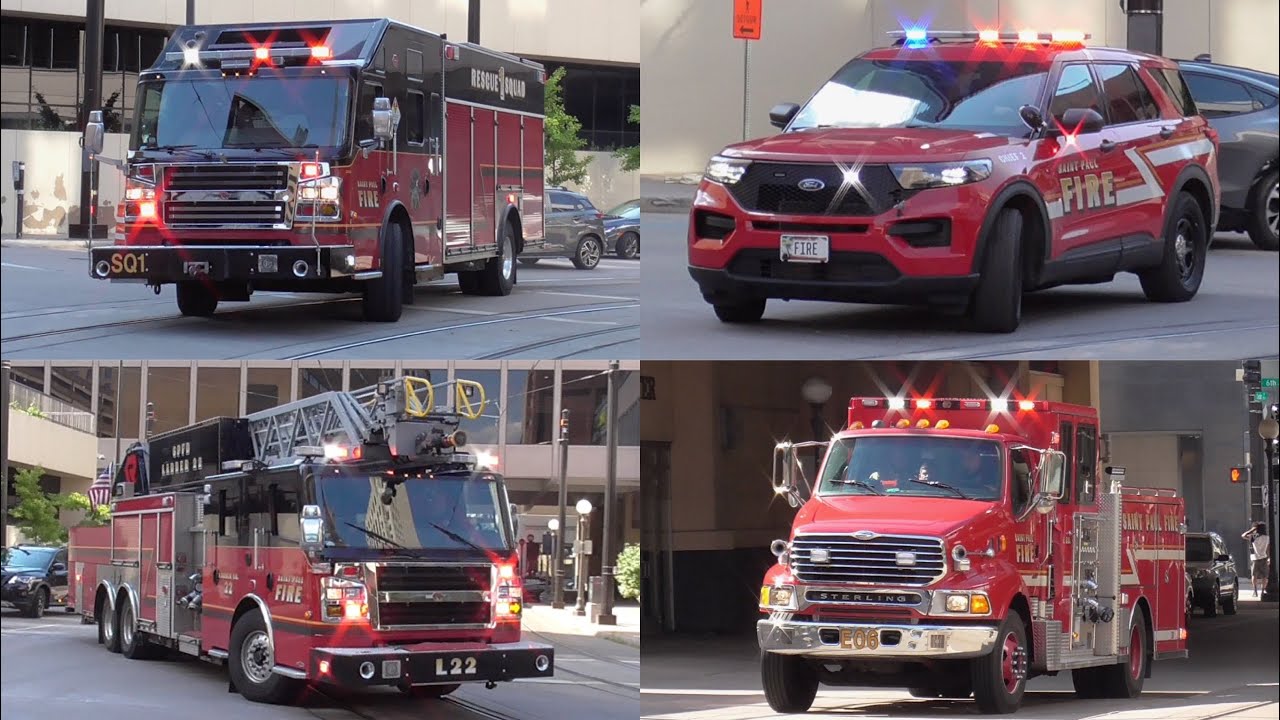 St Paul Fire Dept. Highrise Alarm Response