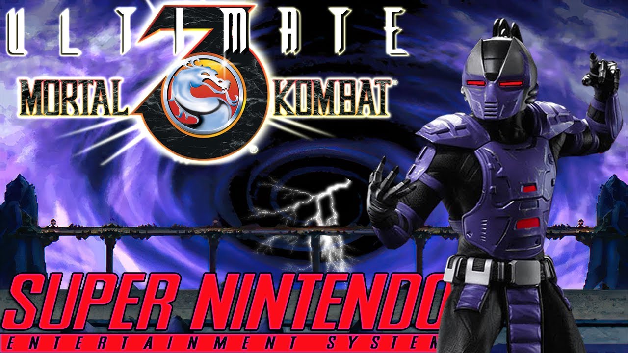 UMK3 SNES - ULTIMATE MORTAL KOMBAT 3 SUPER NINTENDO - SMOKE GAMEPLAY