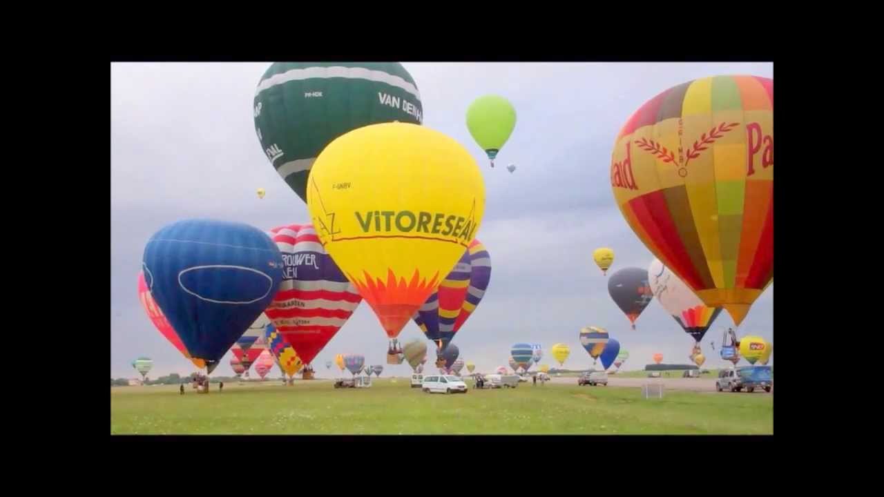 Ballooning at Lorraine Mondail Air Ballons in Chambley, France, July 2011