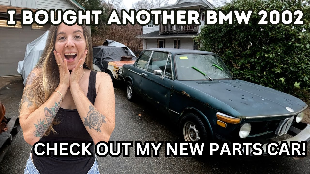 I bought ANOTHER BMW 2002! PARTS CAR!