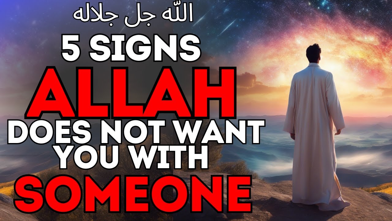 5 Clear Signs Allah is Telling You to Walk Away Immediately! I SLAM
