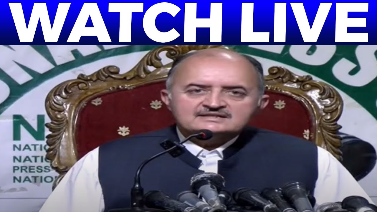 PTI Leader Malik Khurram Ali Khan Press Conference
