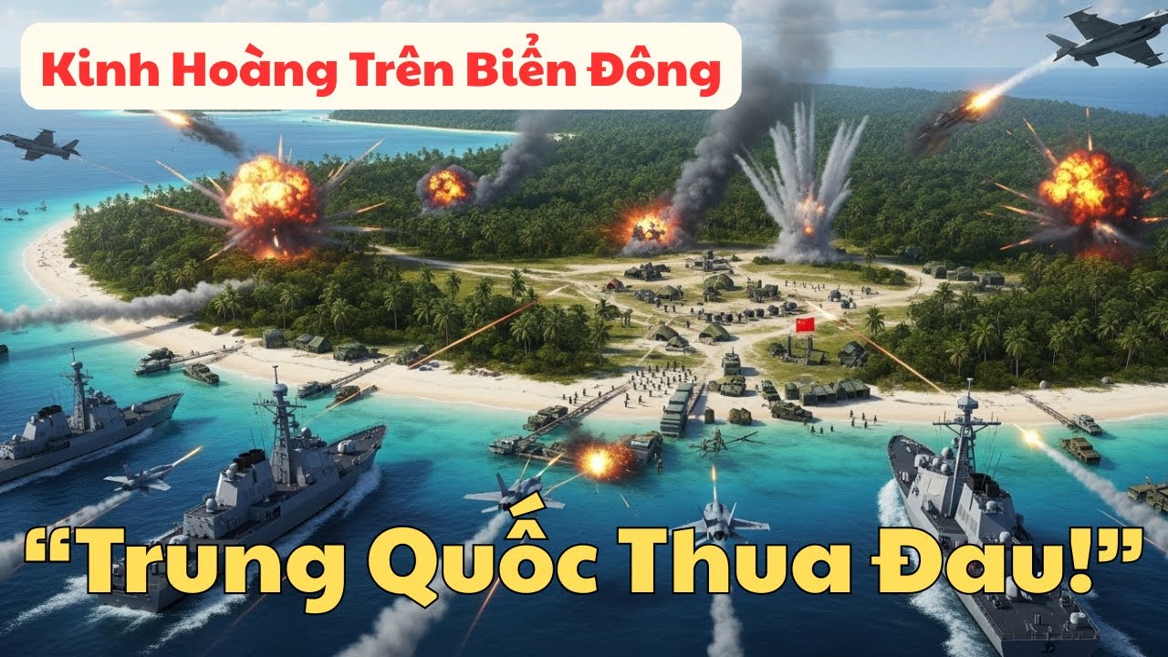 Chiến Tranh Biển Đông 2025 – Khi Tham Vọng Trung Quốc Chạm Giới Hạn Của Thế Giới