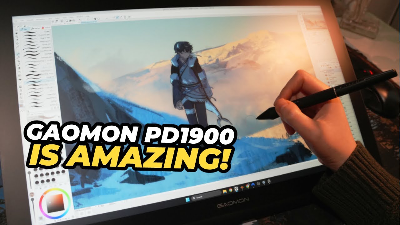 Графический планшет GAOMON PD1900 4K — первый обзор.